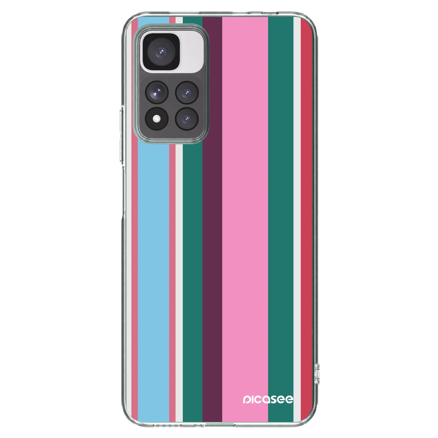 Picasee silikónový prehľadný obal pre Xiaomi Redmi Note 11 Pro+ 5G - Cabana club