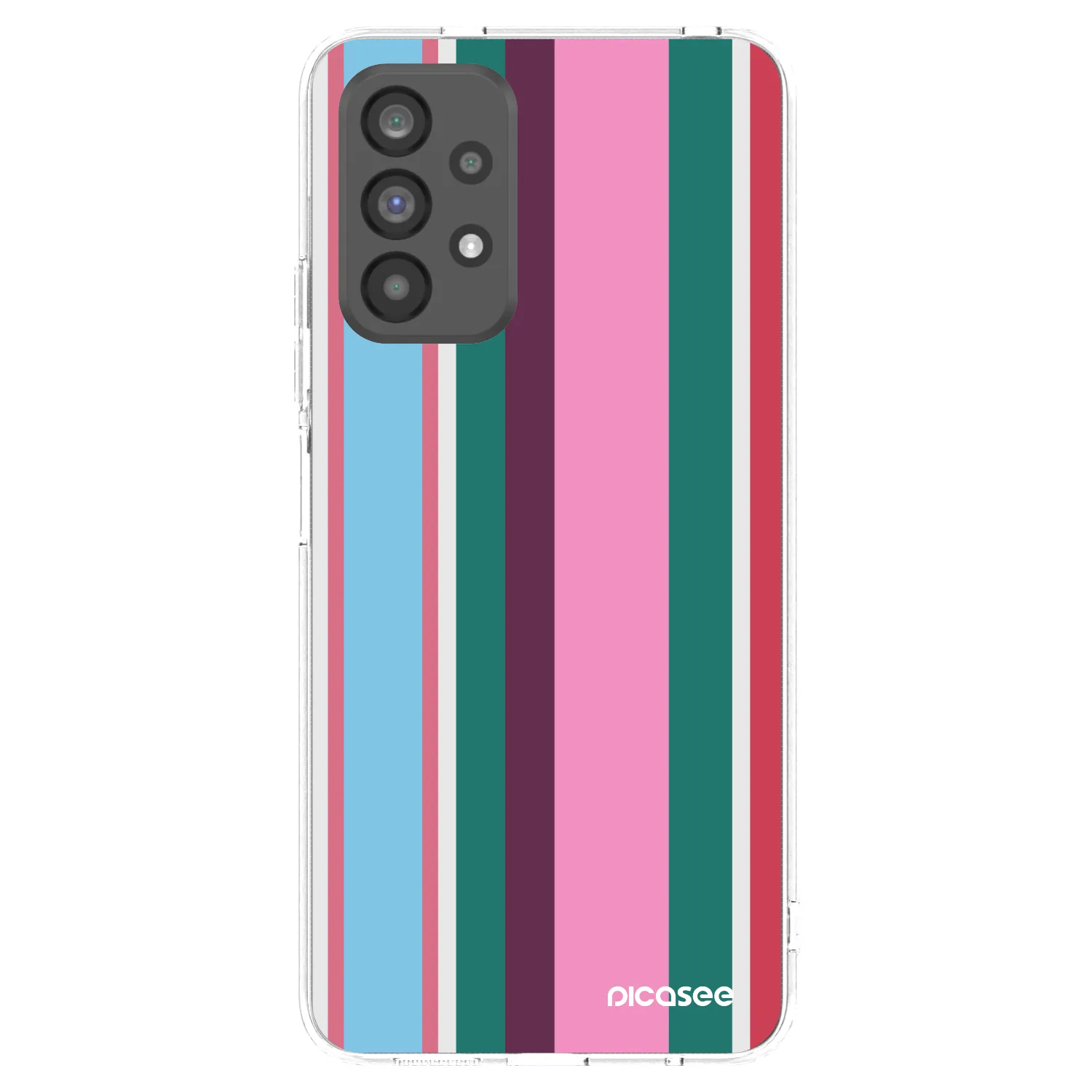 Picasee silikónový prehľadný obal pre Samsung Galaxy A73 5G - Cabana club