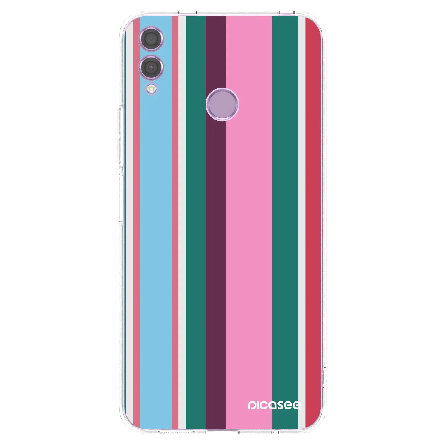 Picasee silikónový prehľadný obal pre Honor 8X - Cabana club