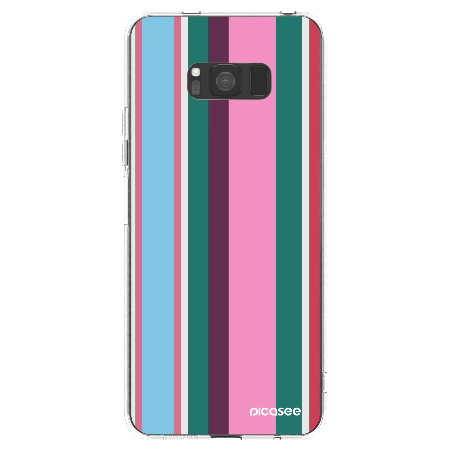 Picasee silikónový prehľadný obal pre Samsung Galaxy S8 G950F - Cabana club