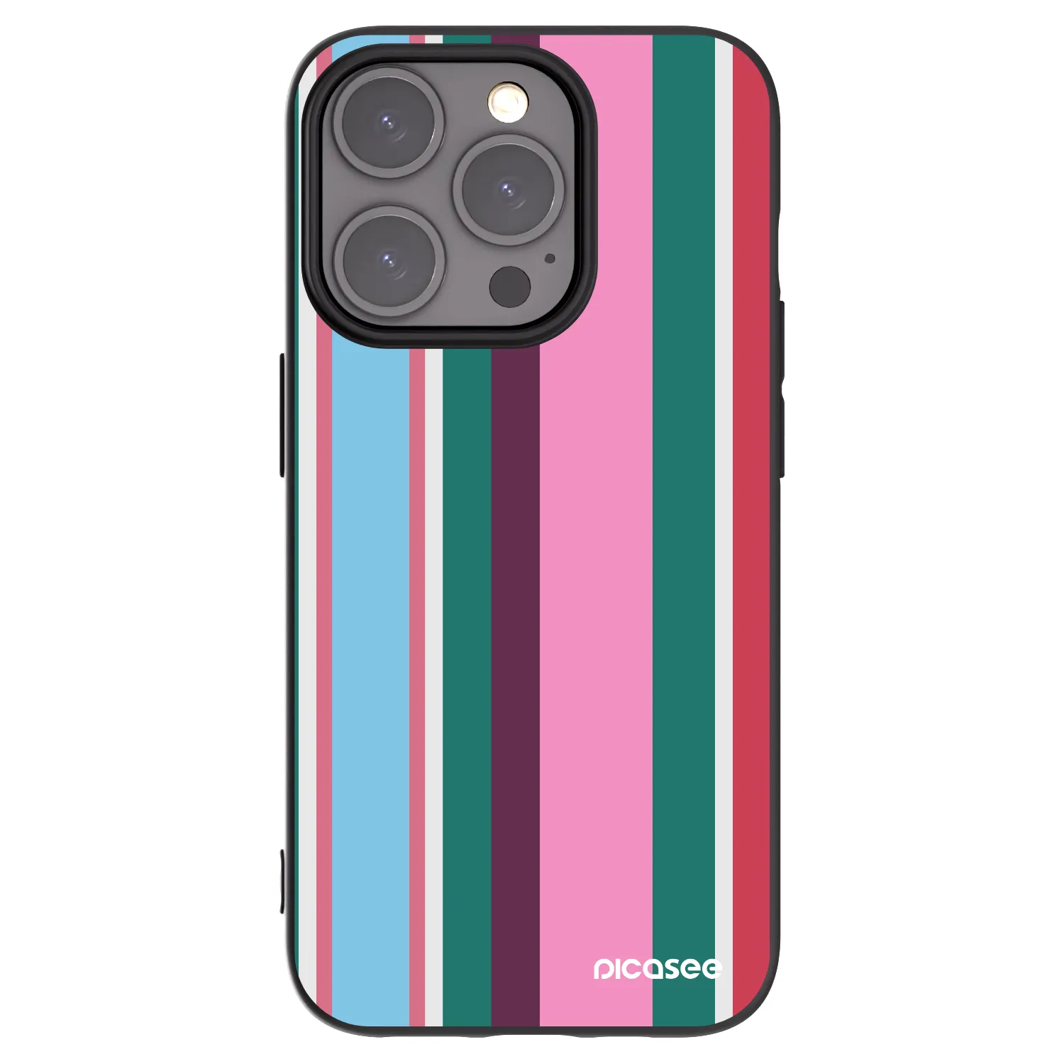 Picasee silikónový čierny obal pre Apple iPhone 15 Pro - Cabana club