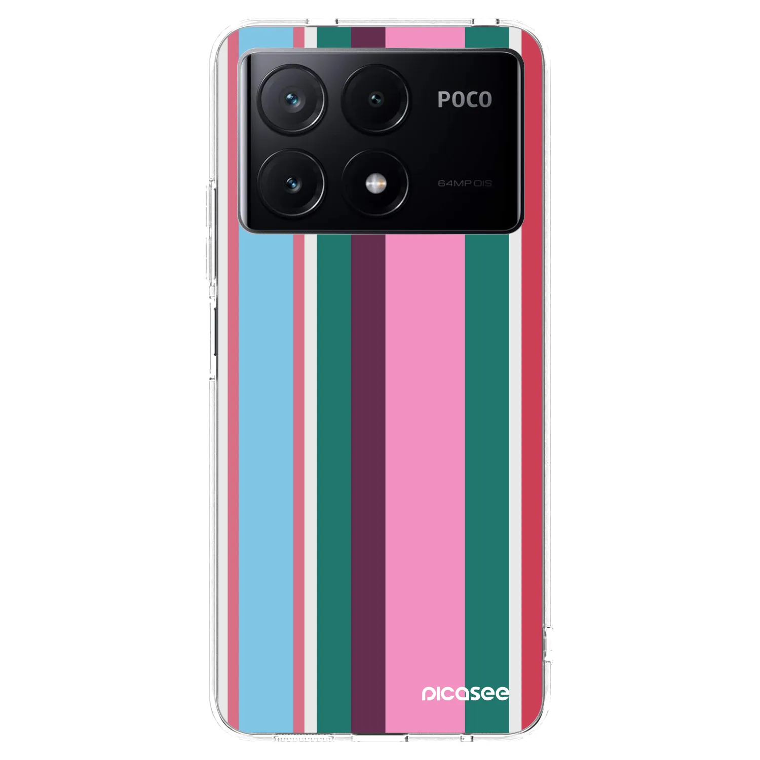 Picasee silikónový prehľadný obal pre Xiaomi Poco X6 Pro - Cabana club
