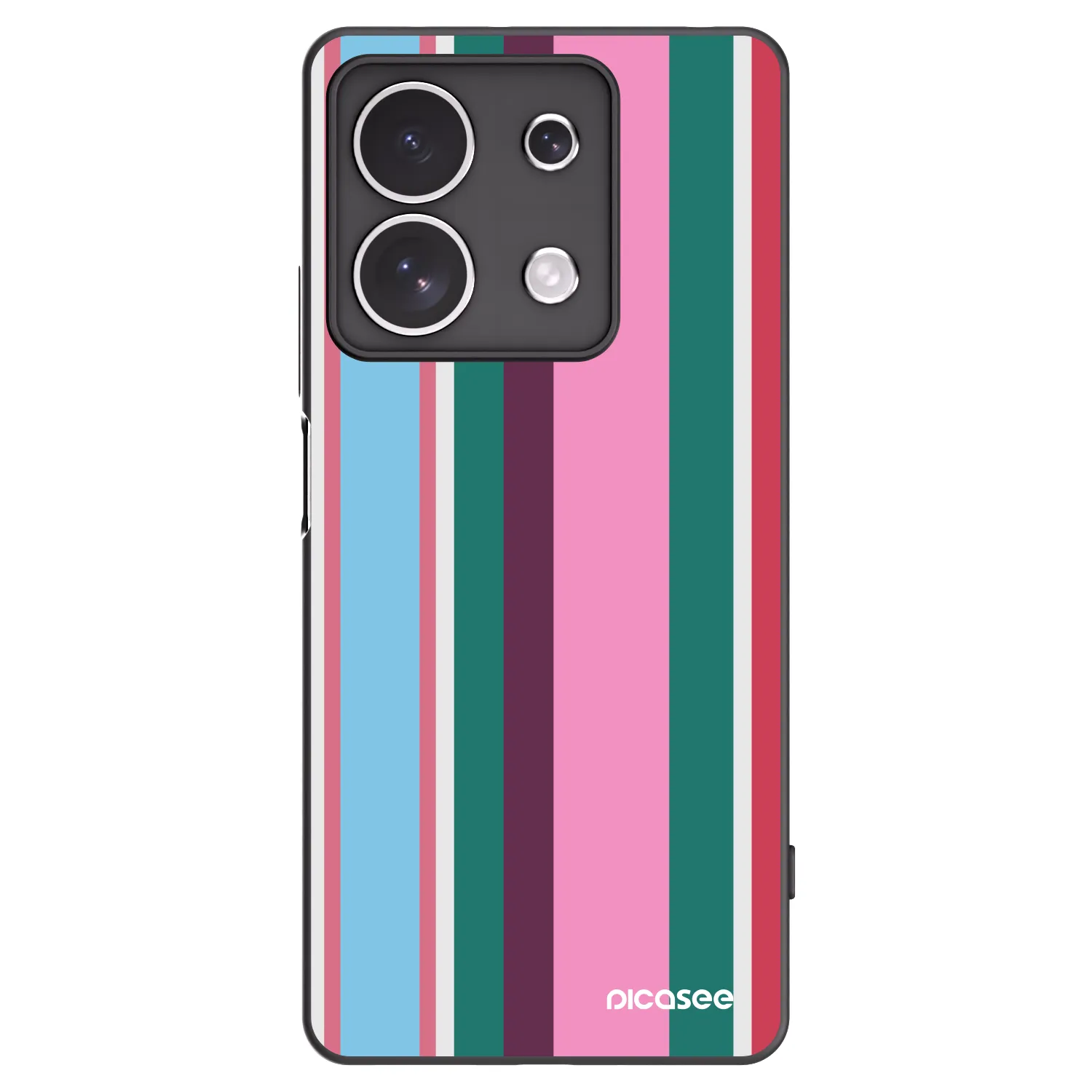 Picasee silikónový čierny obal pre Xiaomi Redmi Note 13 4G - Cabana club