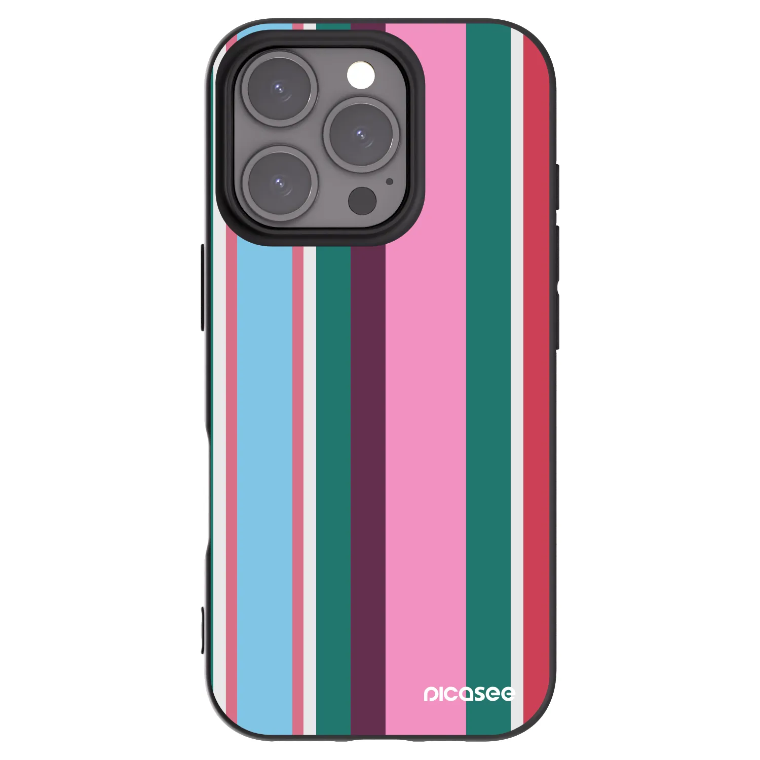 Picasee silikónový čierny obal pre Apple iPhone 16 Pro - Cabana club