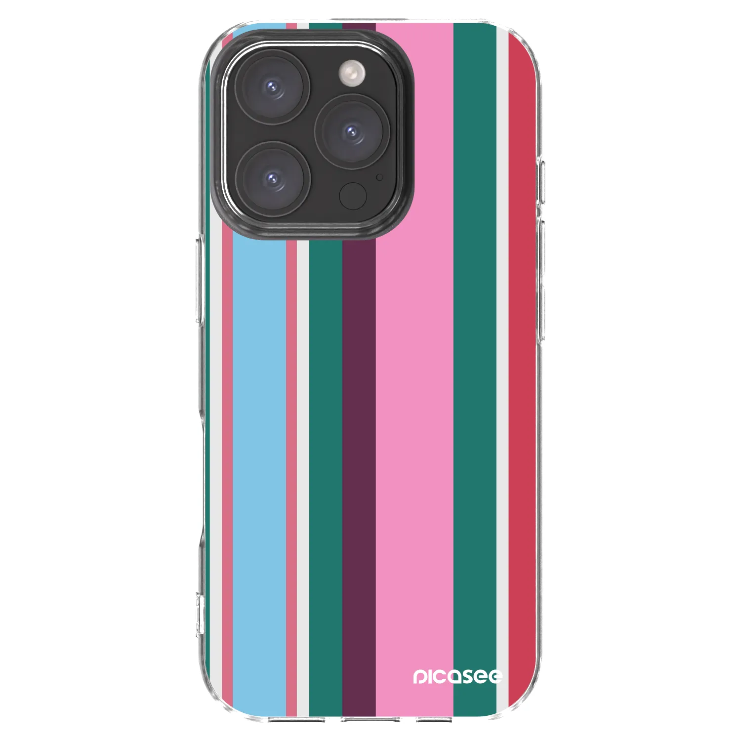 Picasee silikónový prehľadný obal pre Apple iPhone 16 Pro - Cabana club
