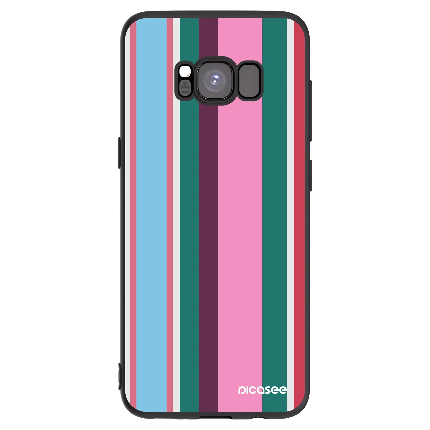 Picasee silikónový čierny obal pre Samsung Galaxy S8 G950F - Cabana club