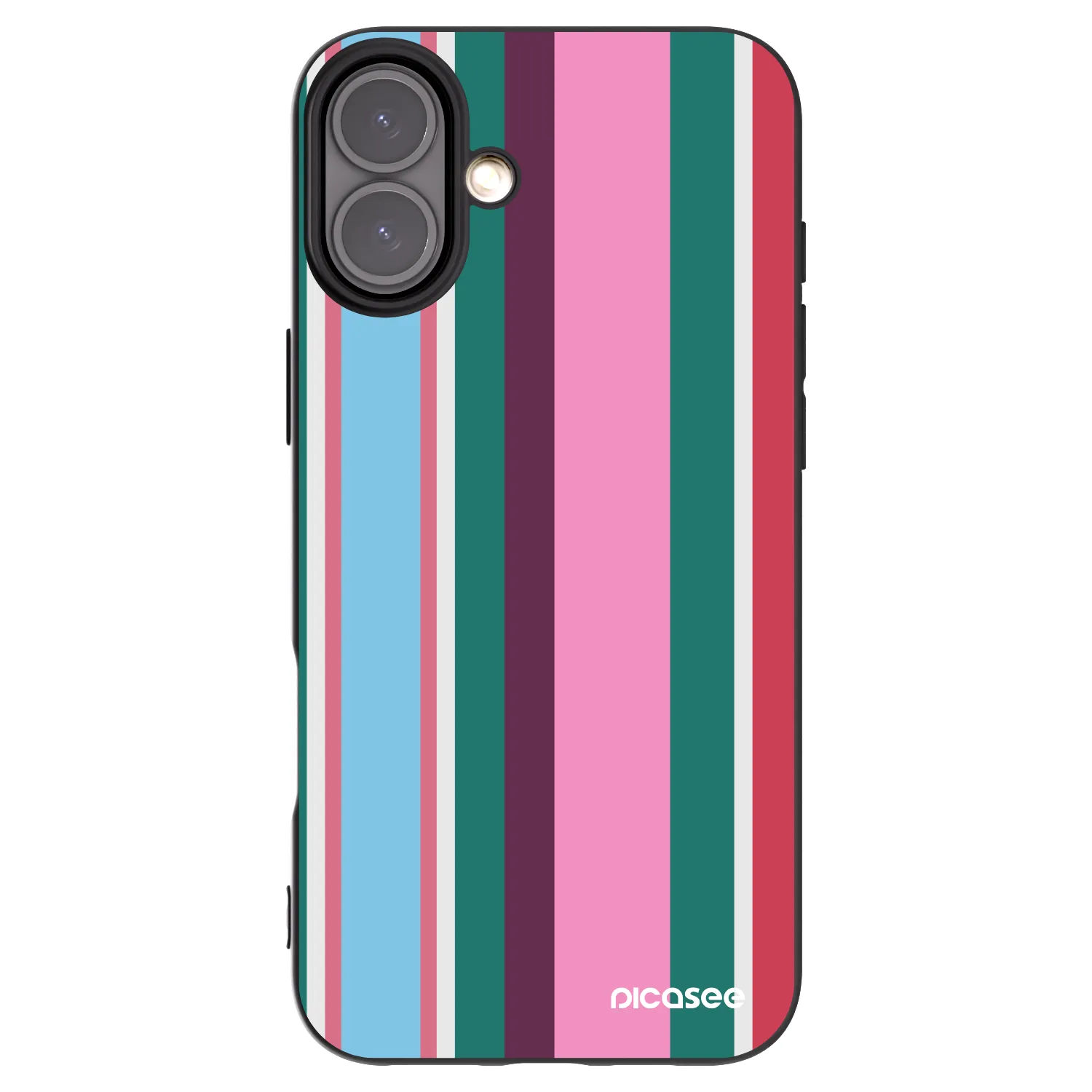 Picasee silikónový čierny obal pre Apple iPhone 16 Plus - Cabana club