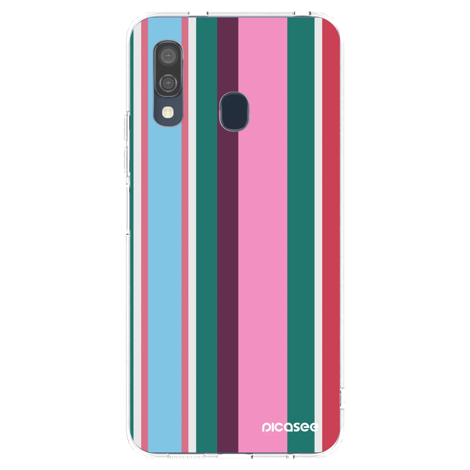 Picasee silikónový prehľadný obal pre Samsung Galaxy A40 A405F - Cabana club