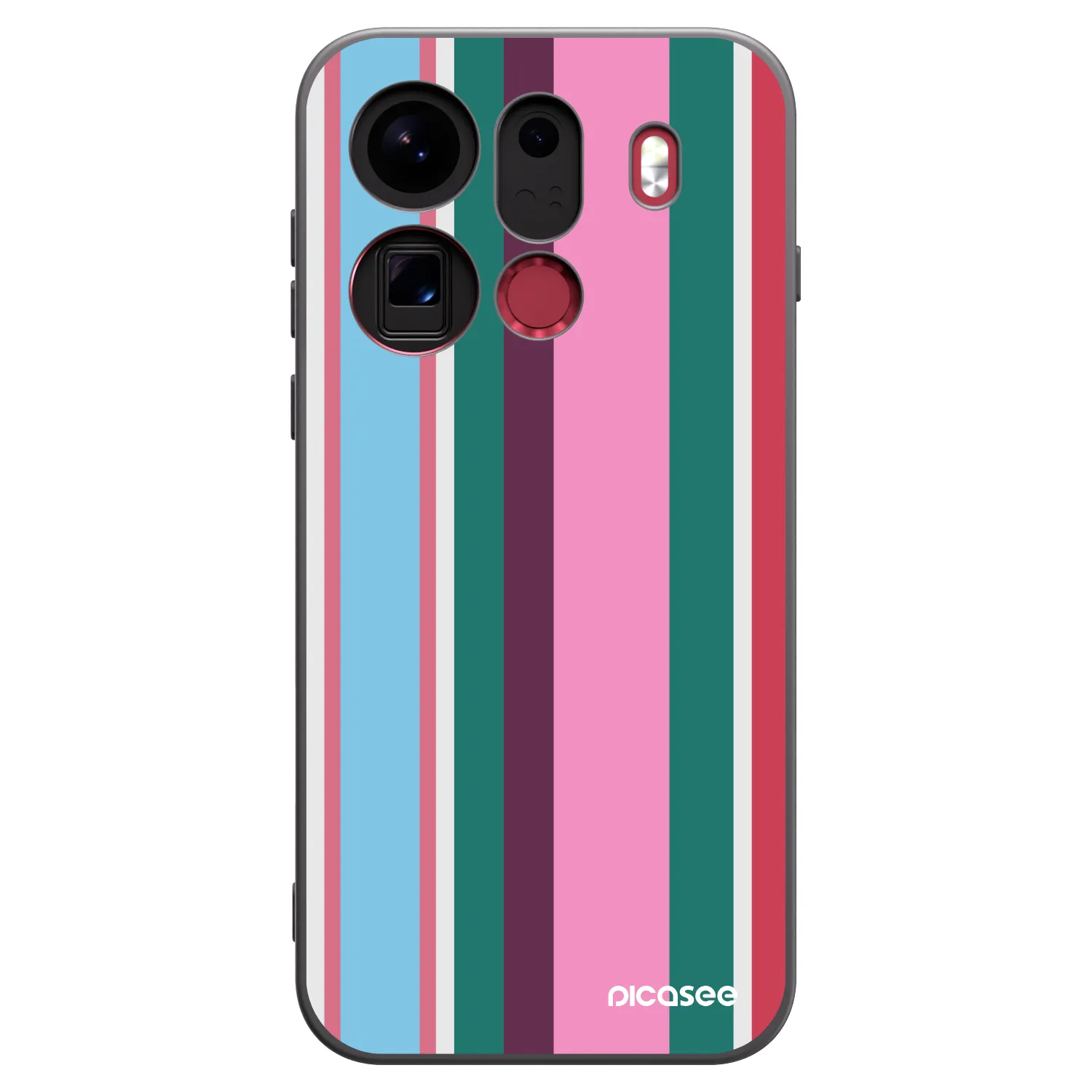 Picasee silikónový čierny obal pre OPPO Find X9 Pro - Cabana club