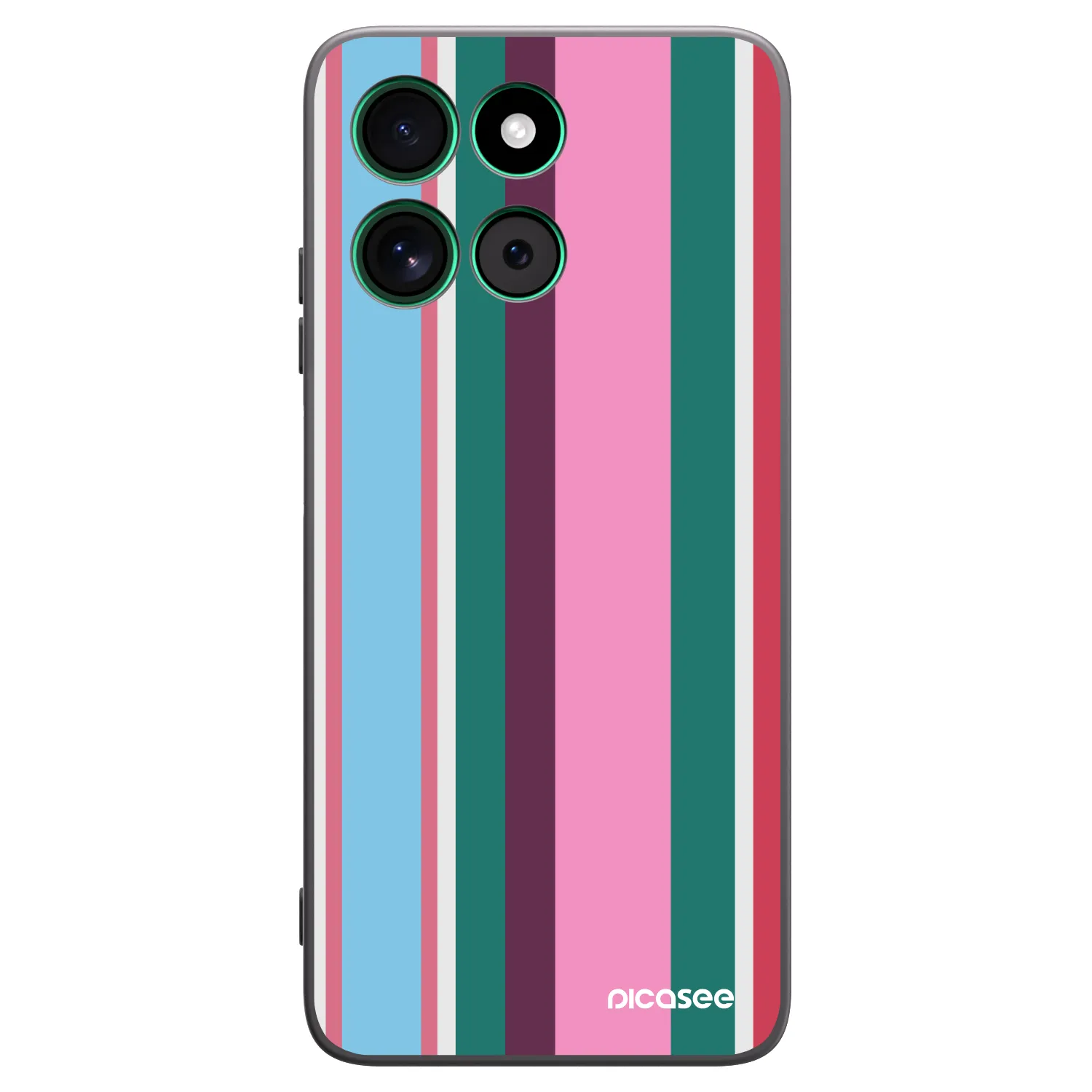 Picasee silikónový čierny obal pre Motorola Moto G57 Power - Cabana club