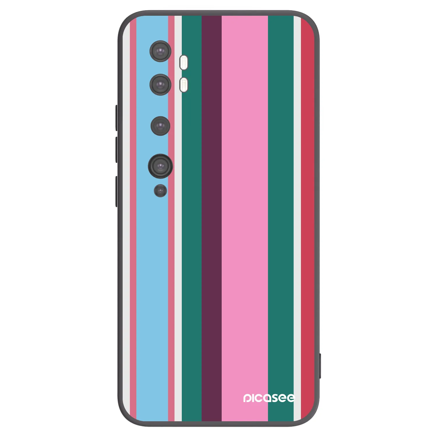 Picasee silikónový čierny obal pre Xiaomi Mi Note 10 (Pro) - Cabana club