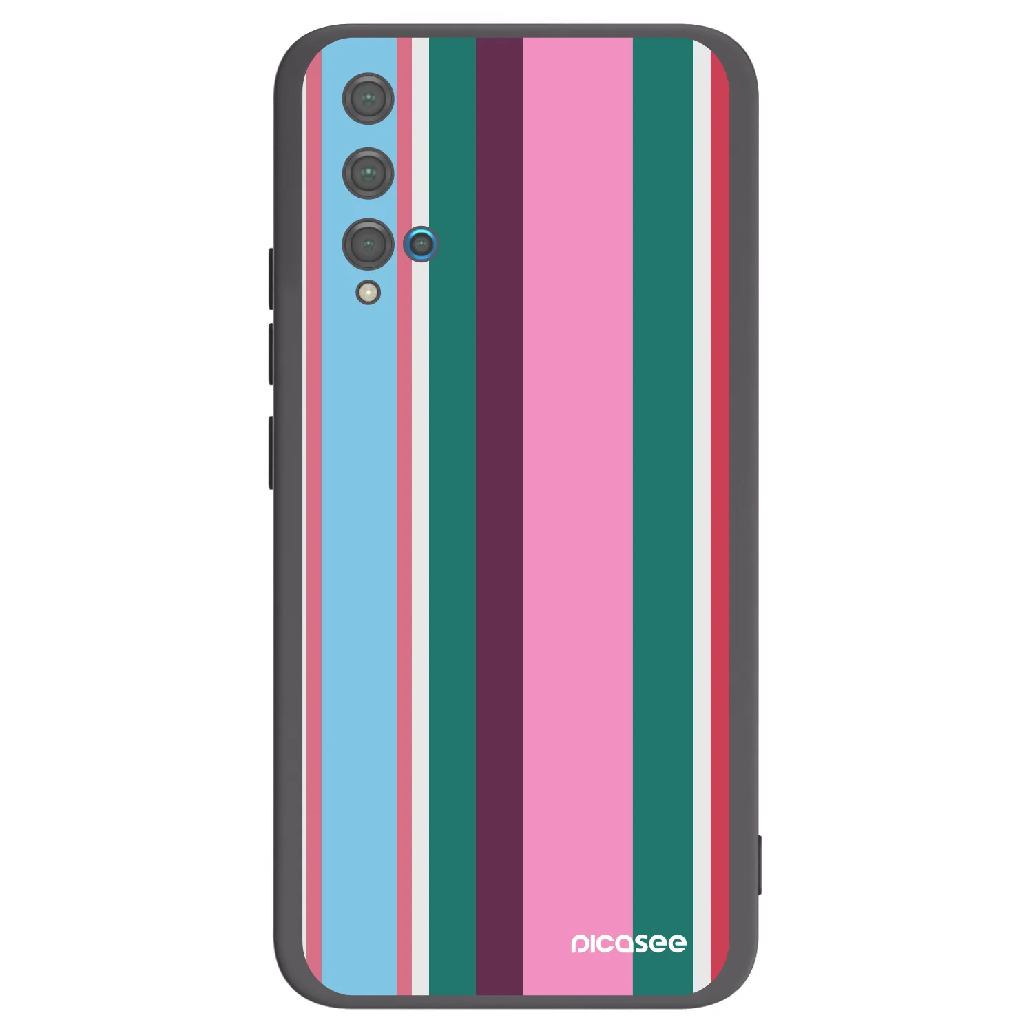 Picasee silikónový čierny obal pre Huawei Nova 5T - Cabana club