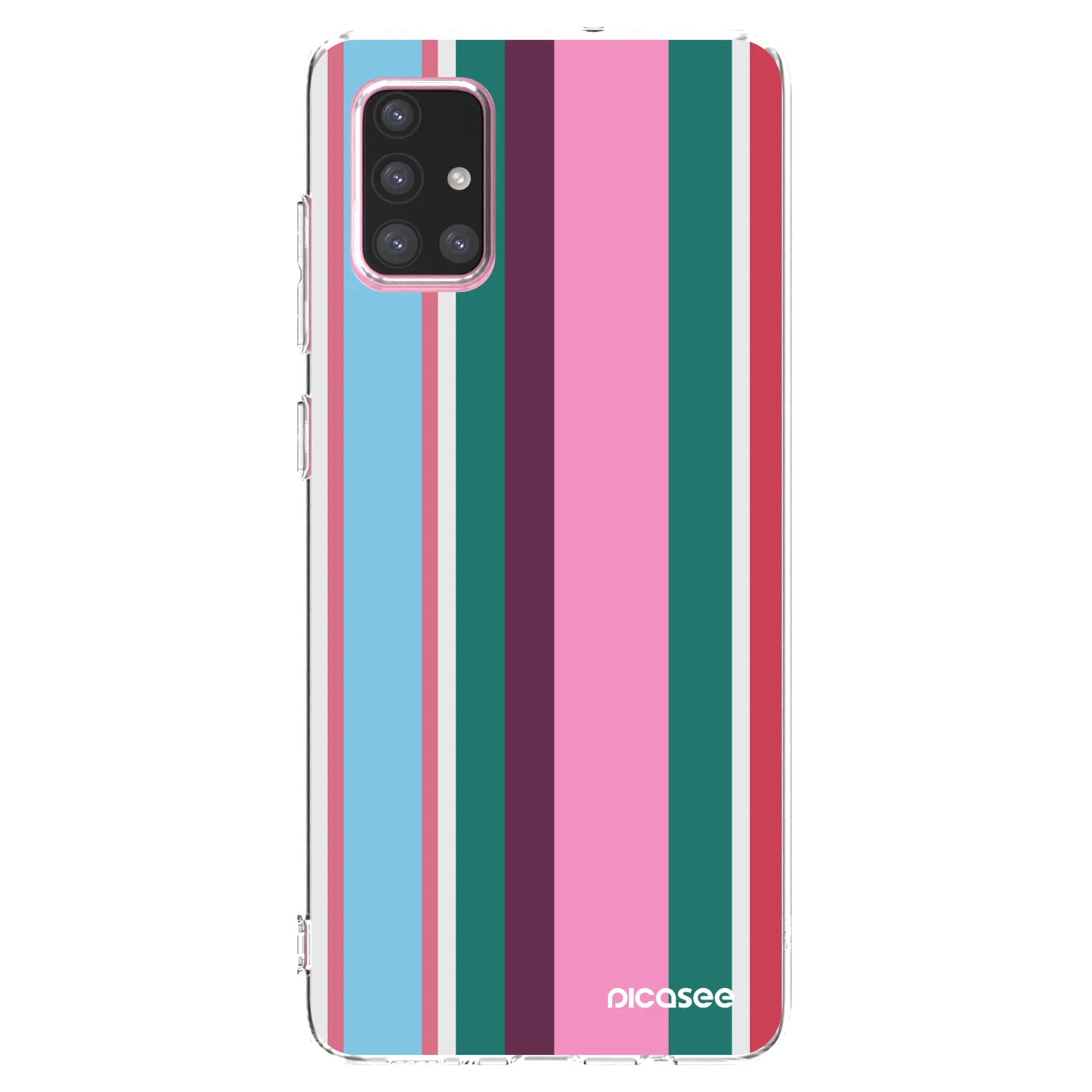 Picasee silikónový prehľadný obal pre Samsung Galaxy A71 A715F - Cabana club