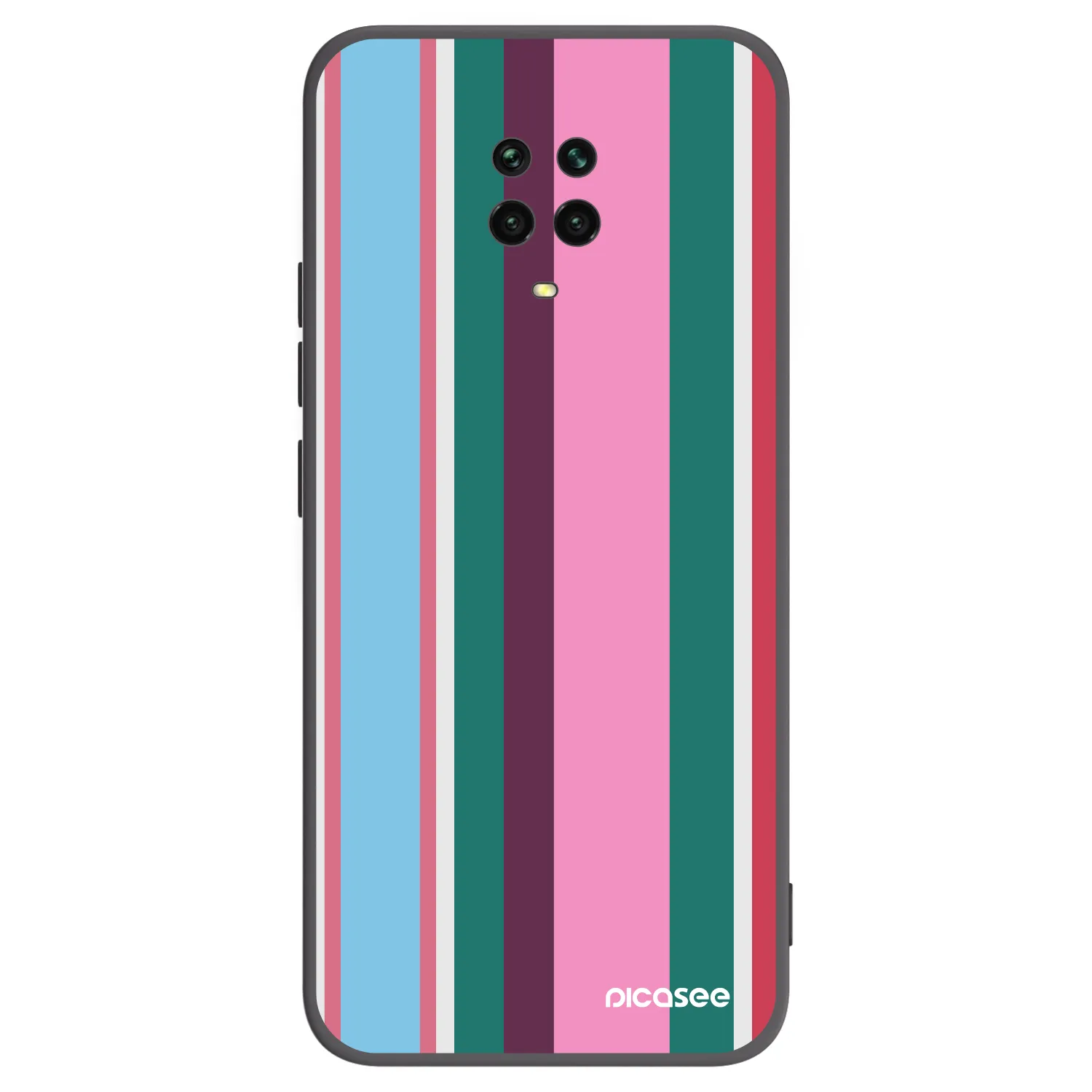 Picasee silikónový čierny obal pre Xiaomi Redmi Note 9S - Cabana club