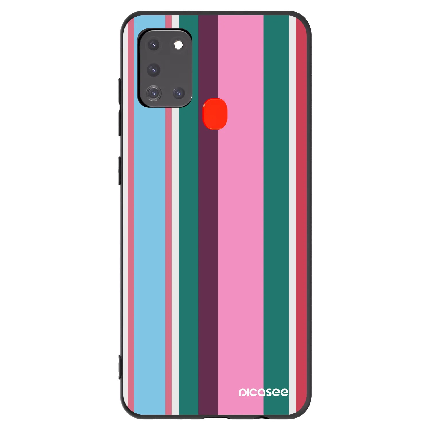 Picasee silikónový čierny obal pre Samsung Galaxy A21s - Cabana club