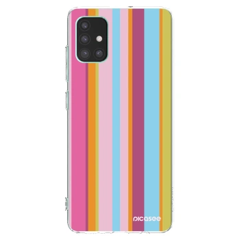 Picasee silikónový prehľadný obal pre Samsung Galaxy M51 M515F - Golden hour