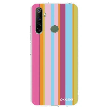 Picasee silikónový prehľadný obal pre Realme 6i - Golden hour