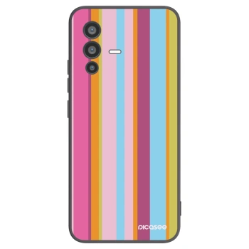 Picasee silikónový čierny obal pre Vivo V23 5G - Golden hour