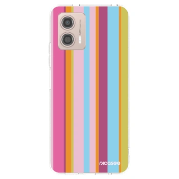 Picasee silikónový prehľadný obal pre Motorola Moto G53 5G - Golden hour