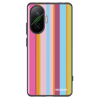 Picasee silikónový čierny obal pre Xiaomi Poco F7 5G - Golden hour