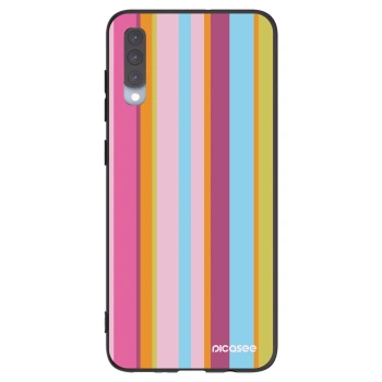 Picasee silikónový čierny obal pre Samsung Galaxy A70 A705F - Golden hour