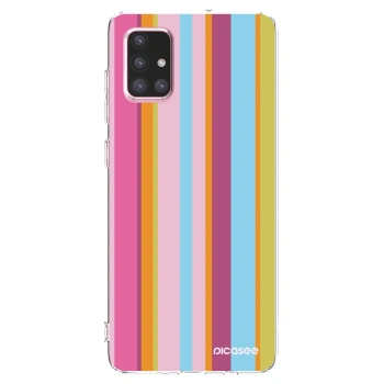 Picasee silikónový prehľadný obal pre Samsung Galaxy A71 A715F - Golden hour