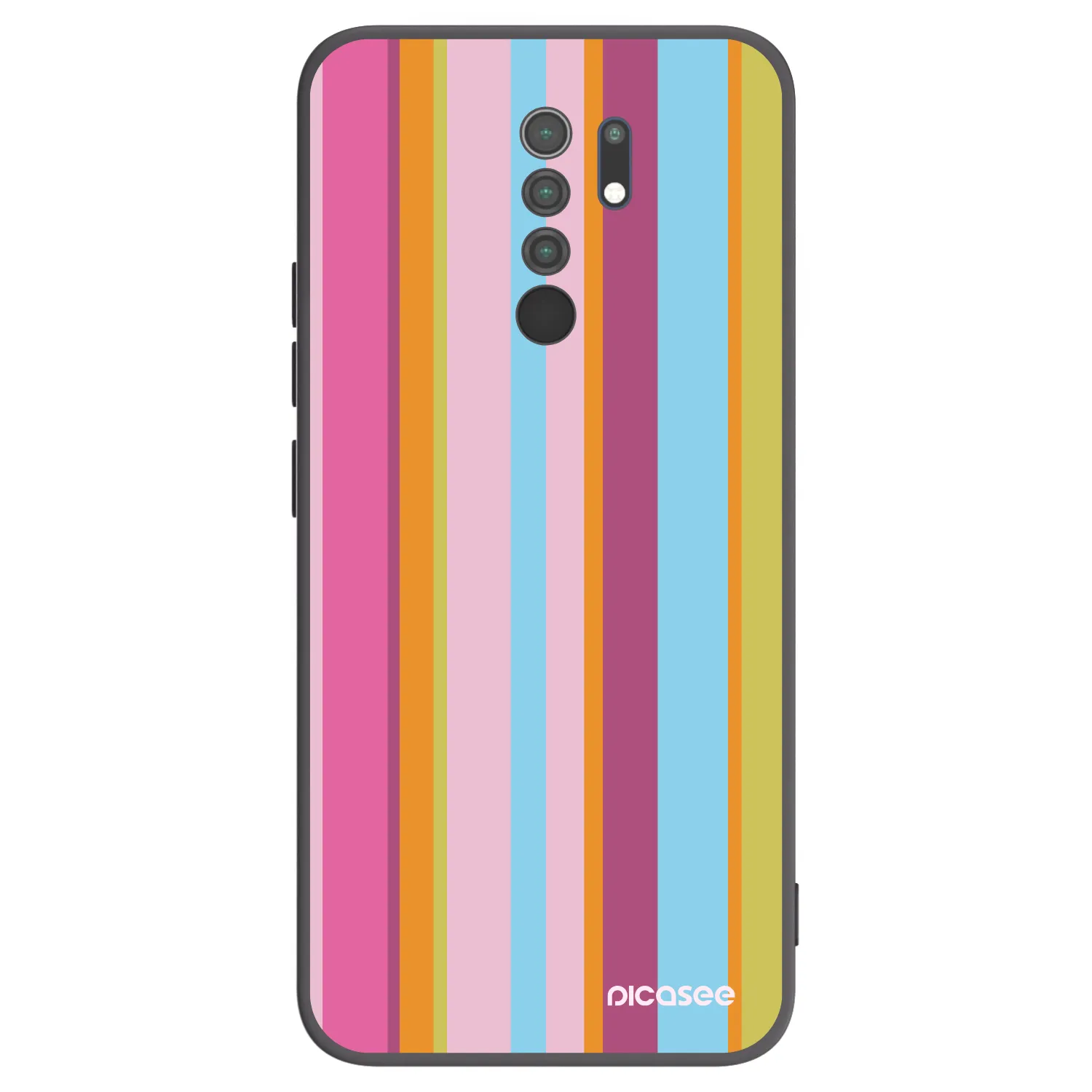 Picasee silikónový čierny obal pre Xiaomi Redmi 9 - Golden hour