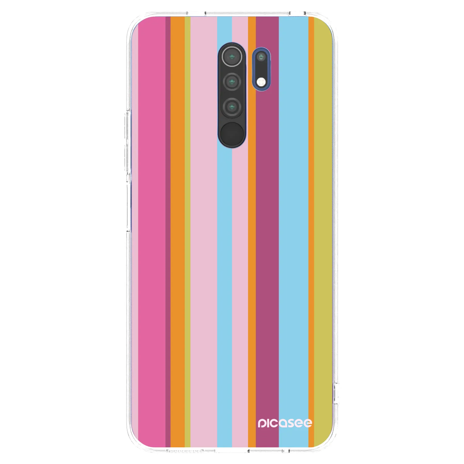 Picasee silikónový prehľadný obal pre Xiaomi Redmi 9 - Golden hour