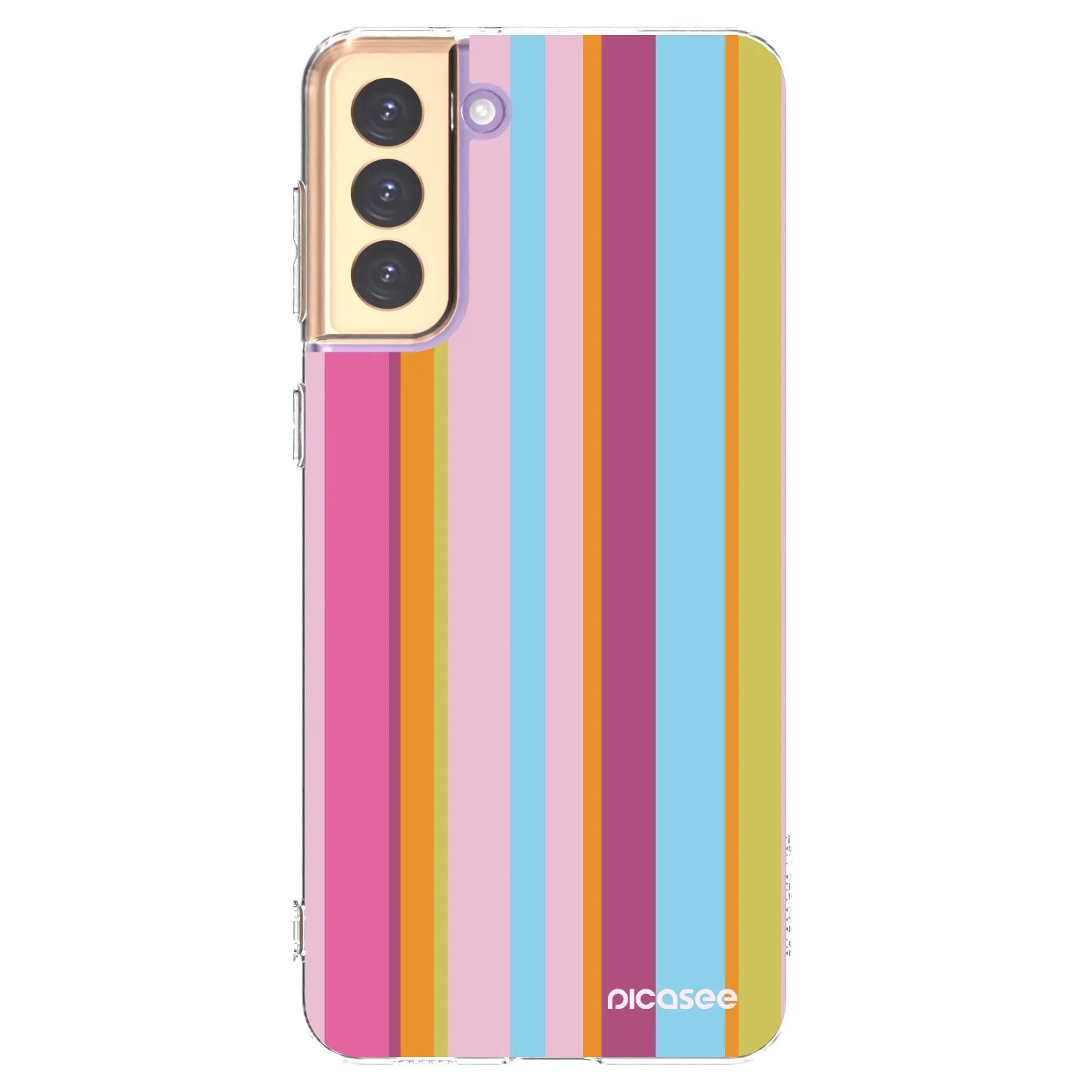 Picasee silikónový prehľadný obal pre Samsung Galaxy S21+ 5G G996F - Golden hour