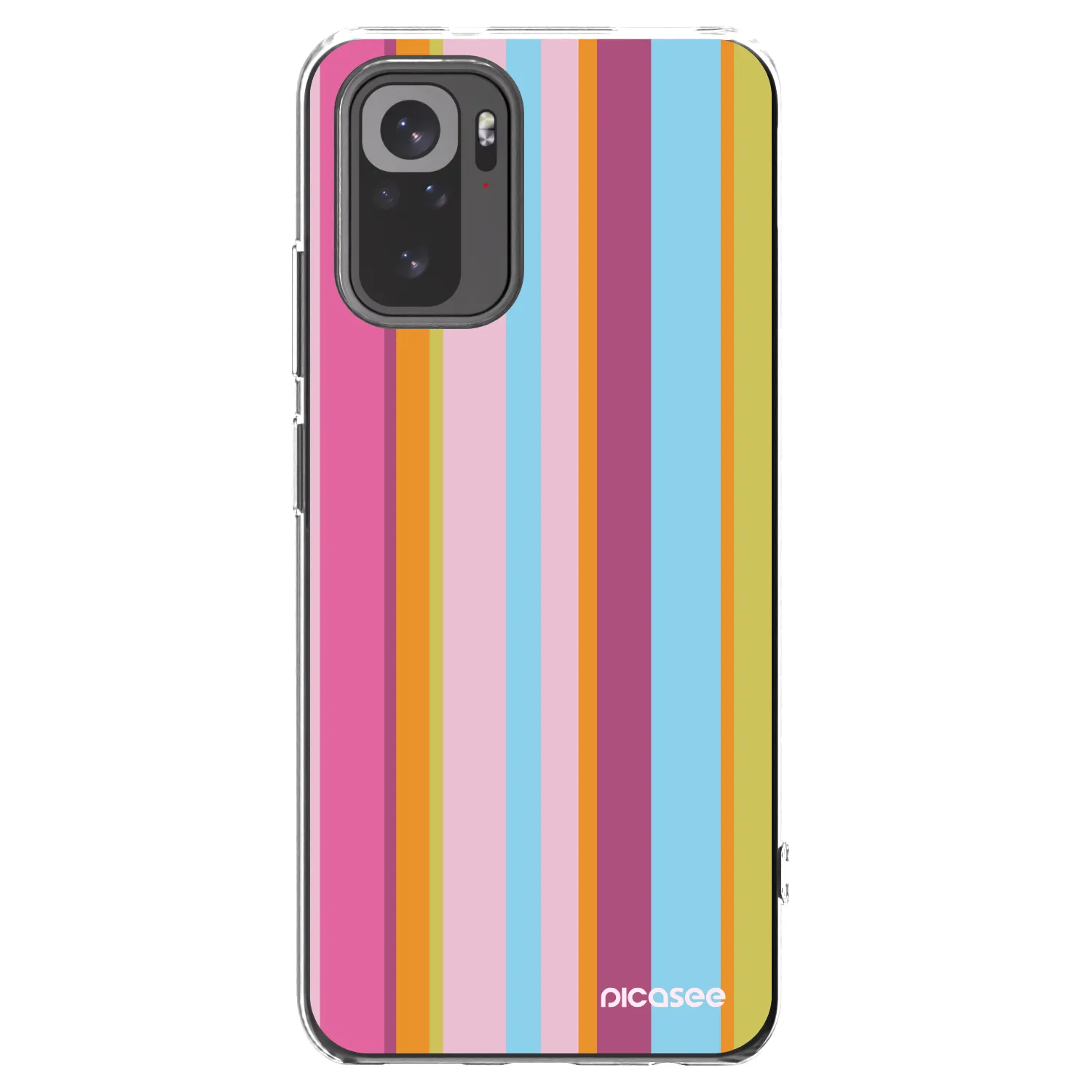 Picasee silikónový prehľadný obal pre Xiaomi Redmi Note 10S - Golden hour