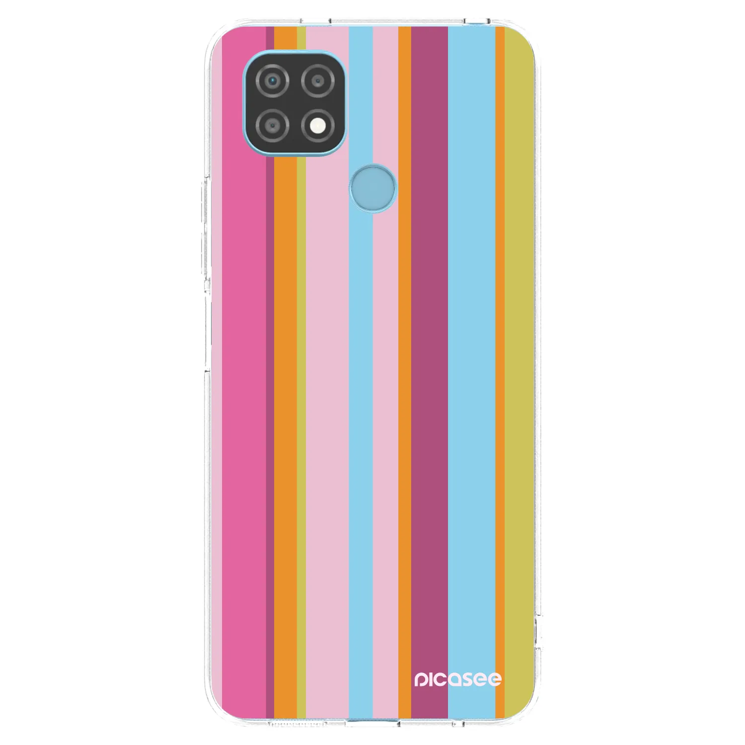 Picasee silikónový prehľadný obal pre Realme C21 - Golden hour