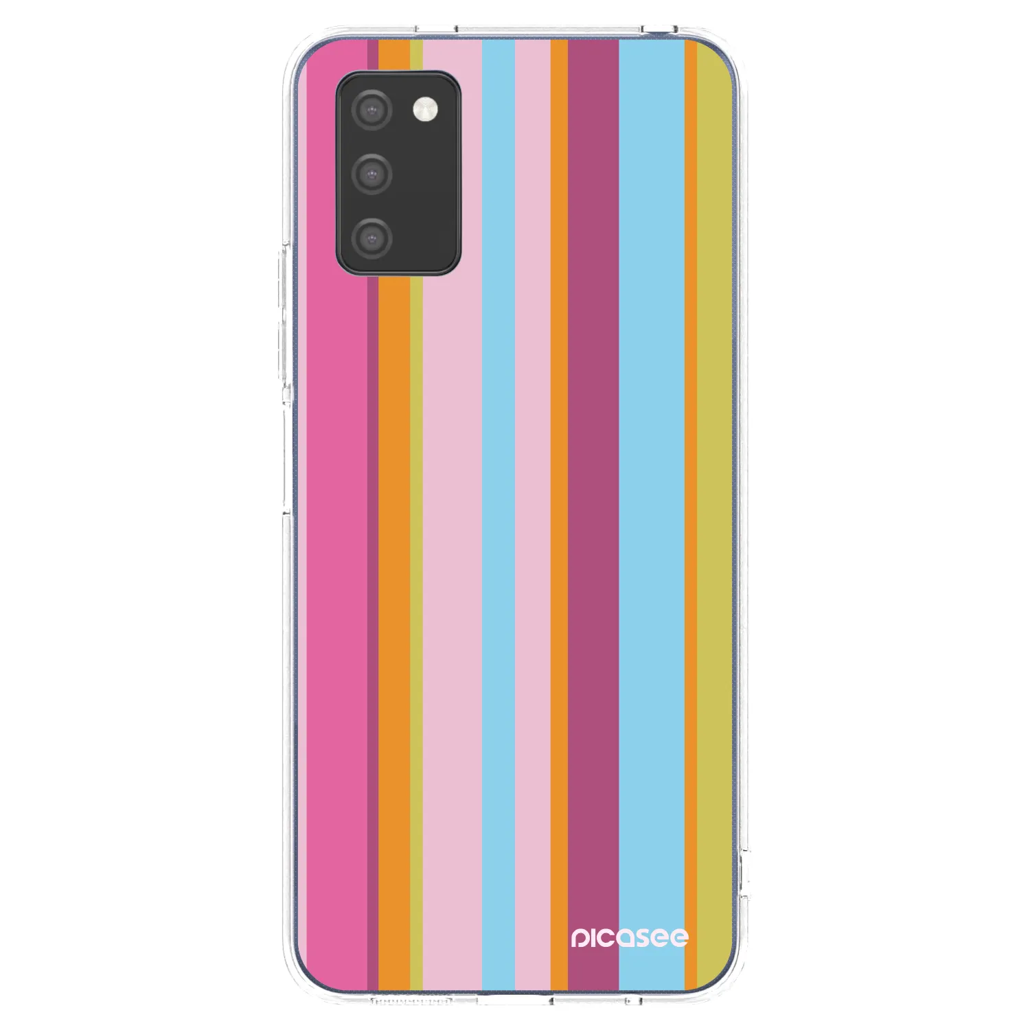Picasee silikónový prehľadný obal pre Samsung Galaxy A03s A037G - Golden hour