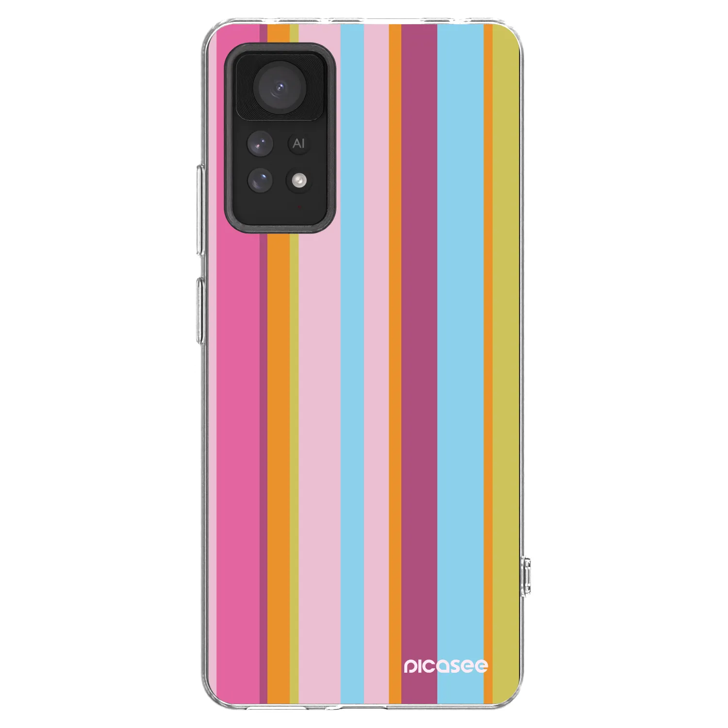 Picasee silikónový prehľadný obal pre Xiaomi Redmi Note 11 Pro - Golden hour
