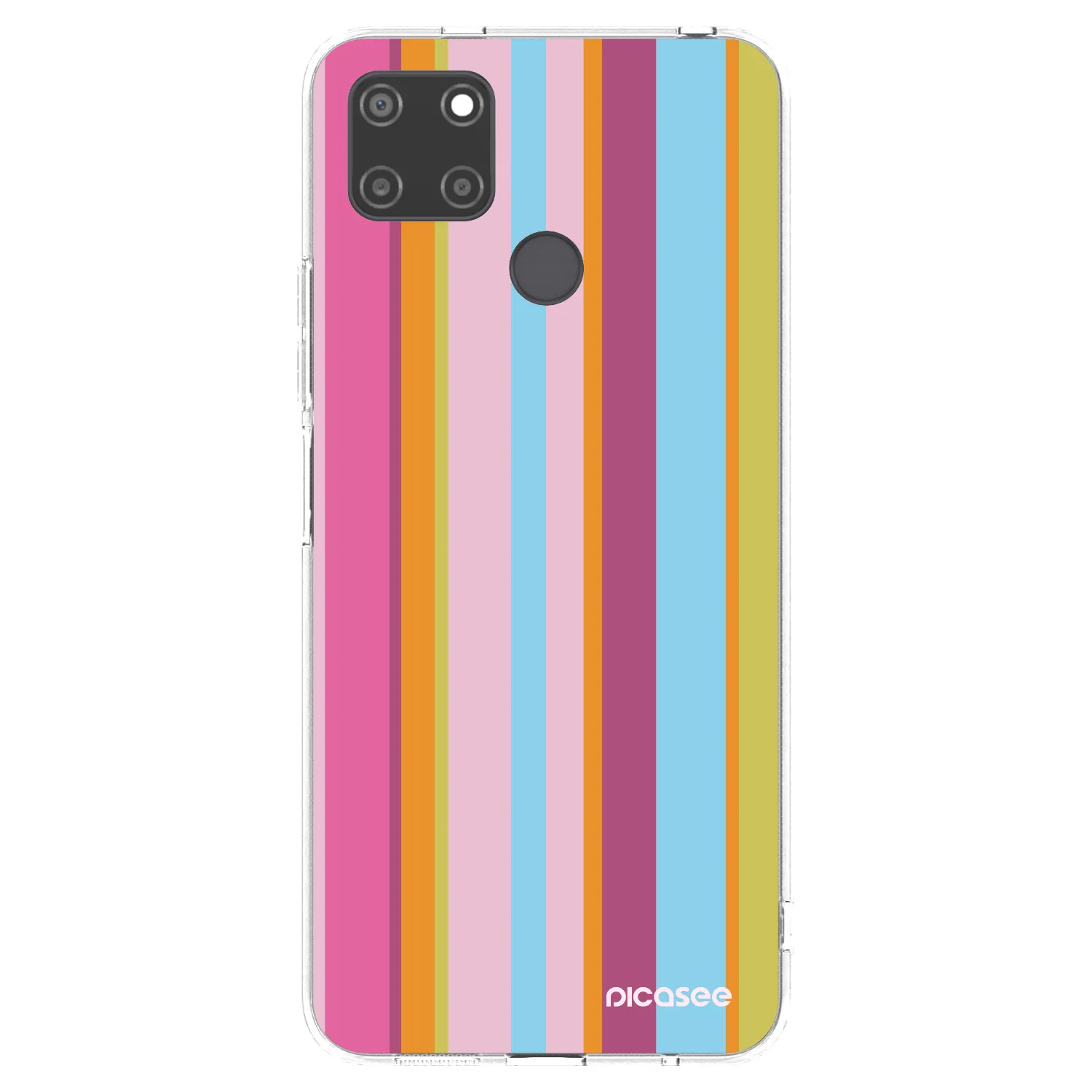 Picasee silikónový prehľadný obal pre Realme C21Y - Golden hour
