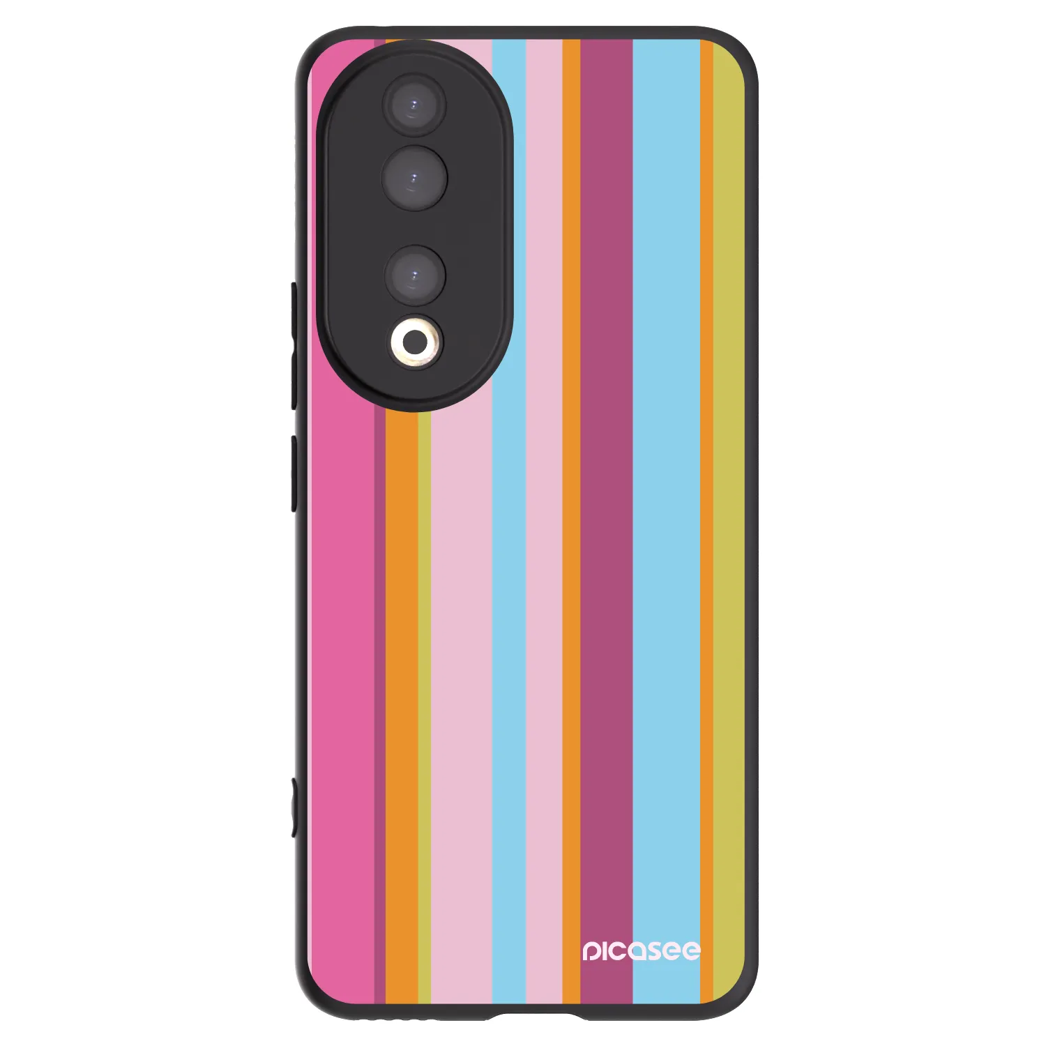 Picasee silikónový čierny obal pre Honor 90 5G - Golden hour