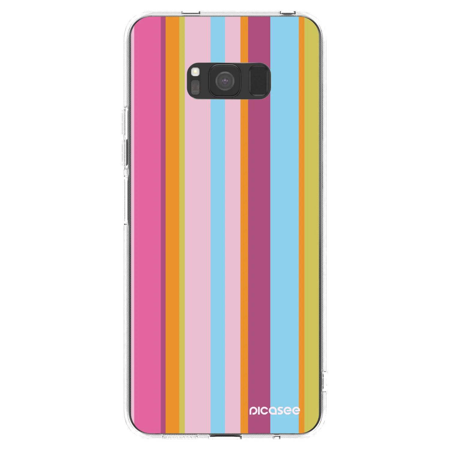 Picasee silikónový prehľadný obal pre Samsung Galaxy S8 G950F - Golden hour