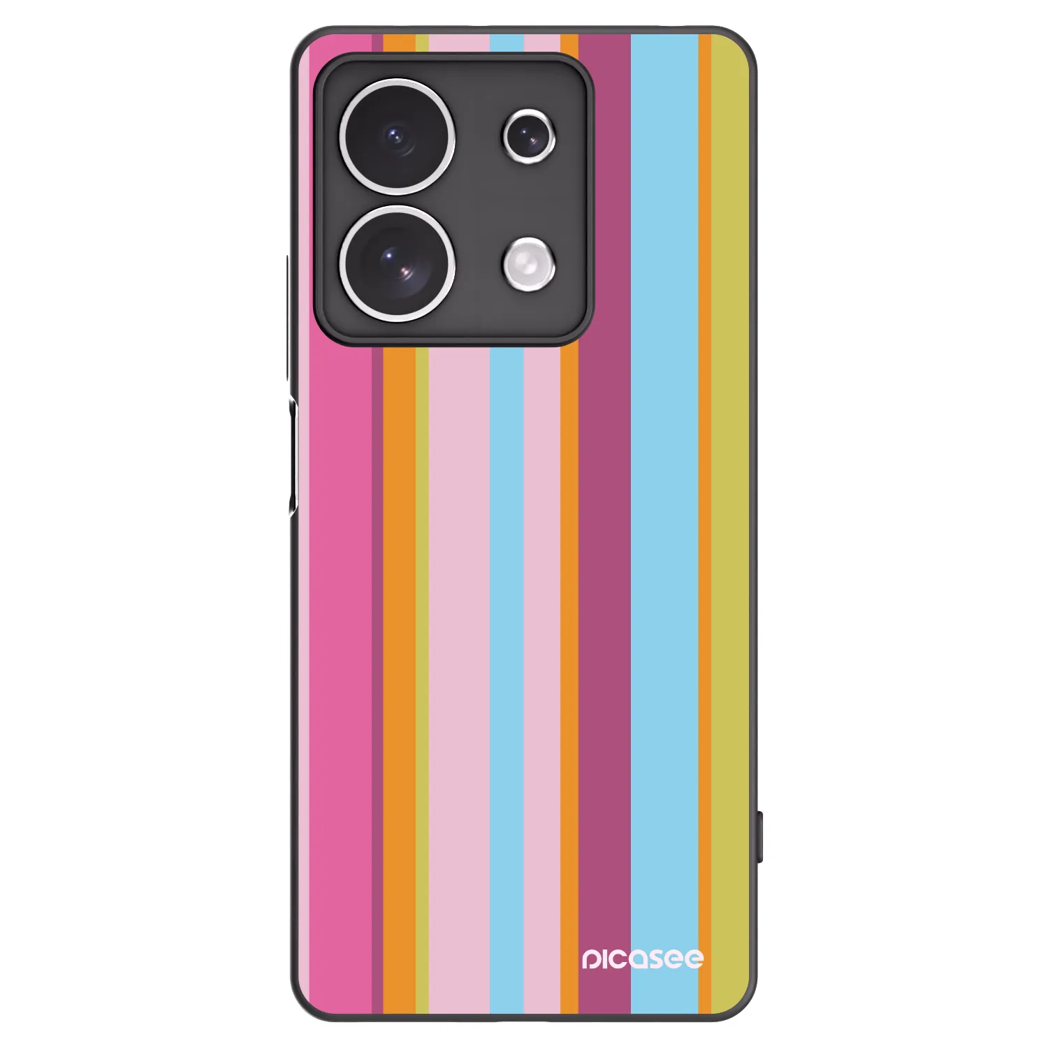 Picasee silikónový čierny obal pre Xiaomi Redmi Note 13 4G - Golden hour