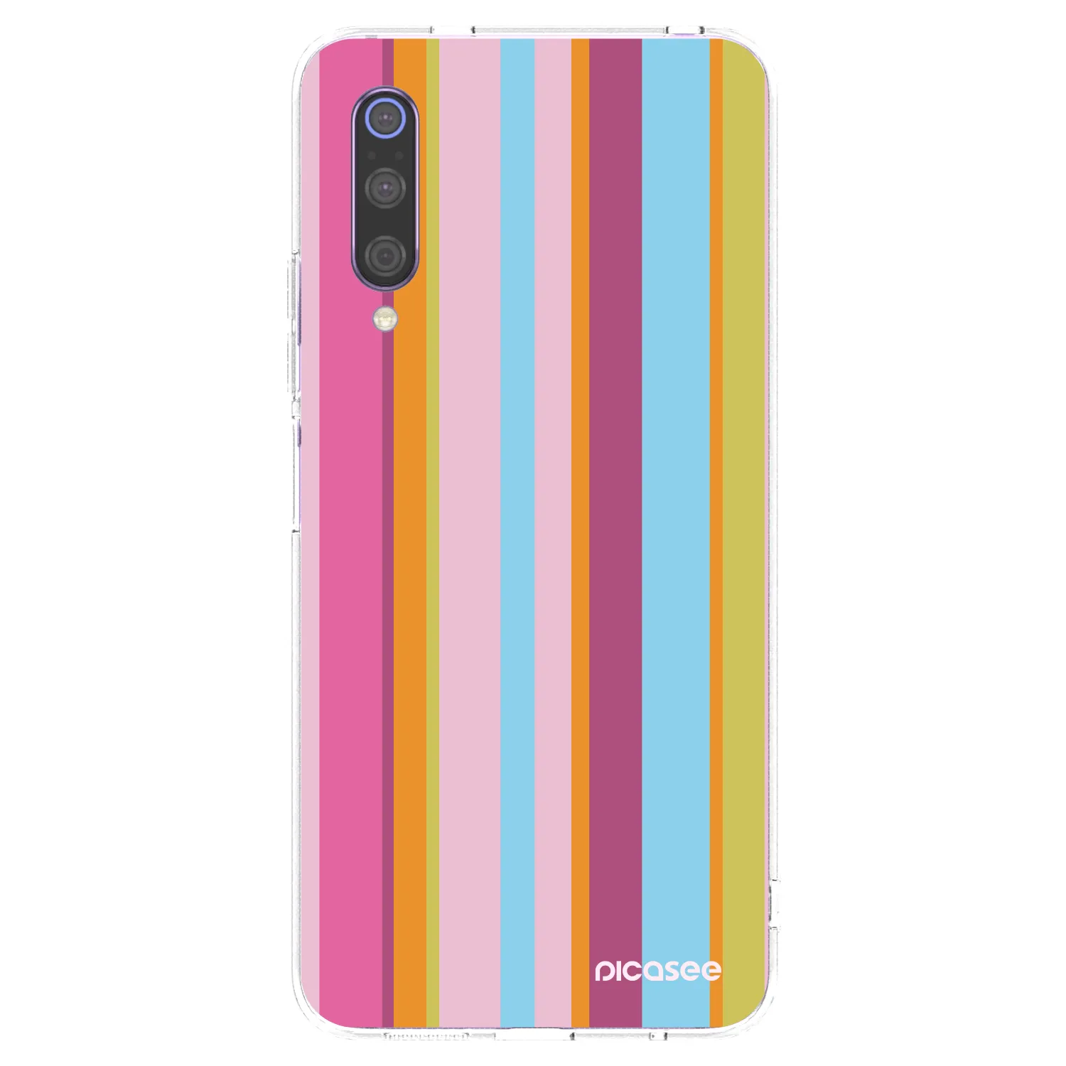 Picasee silikónový prehľadný obal pre Xiaomi Mi 9 - Golden hour