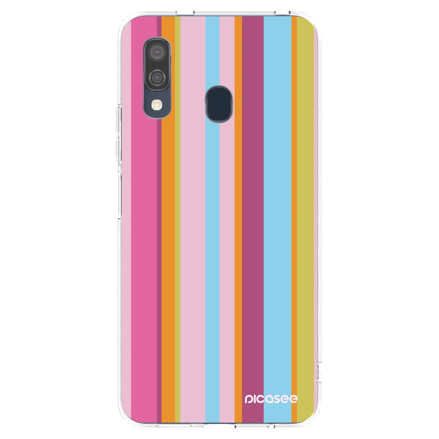 Picasee silikónový prehľadný obal pre Samsung Galaxy A40 A405F - Golden hour