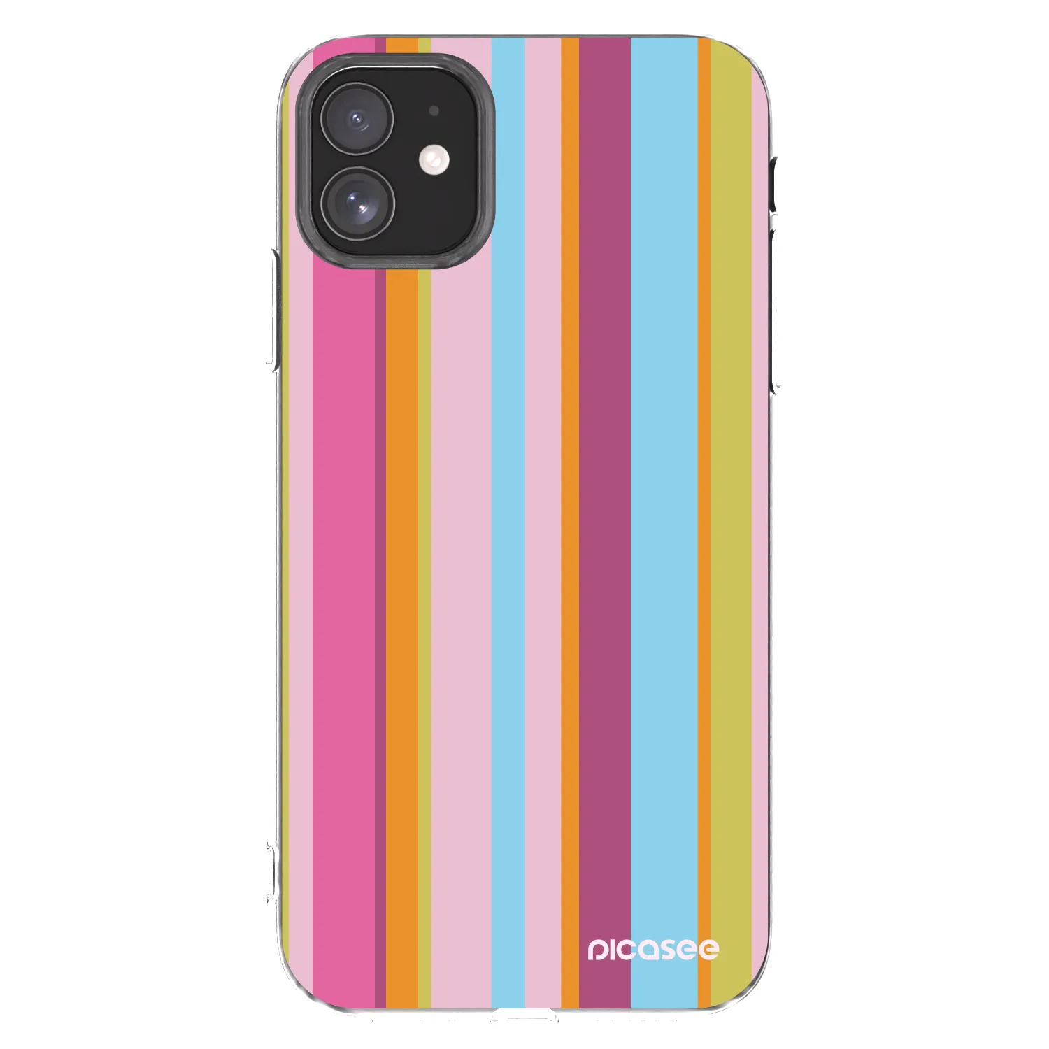 Picasee silikónový prehľadný obal pre Apple iPhone 11 - Golden hour