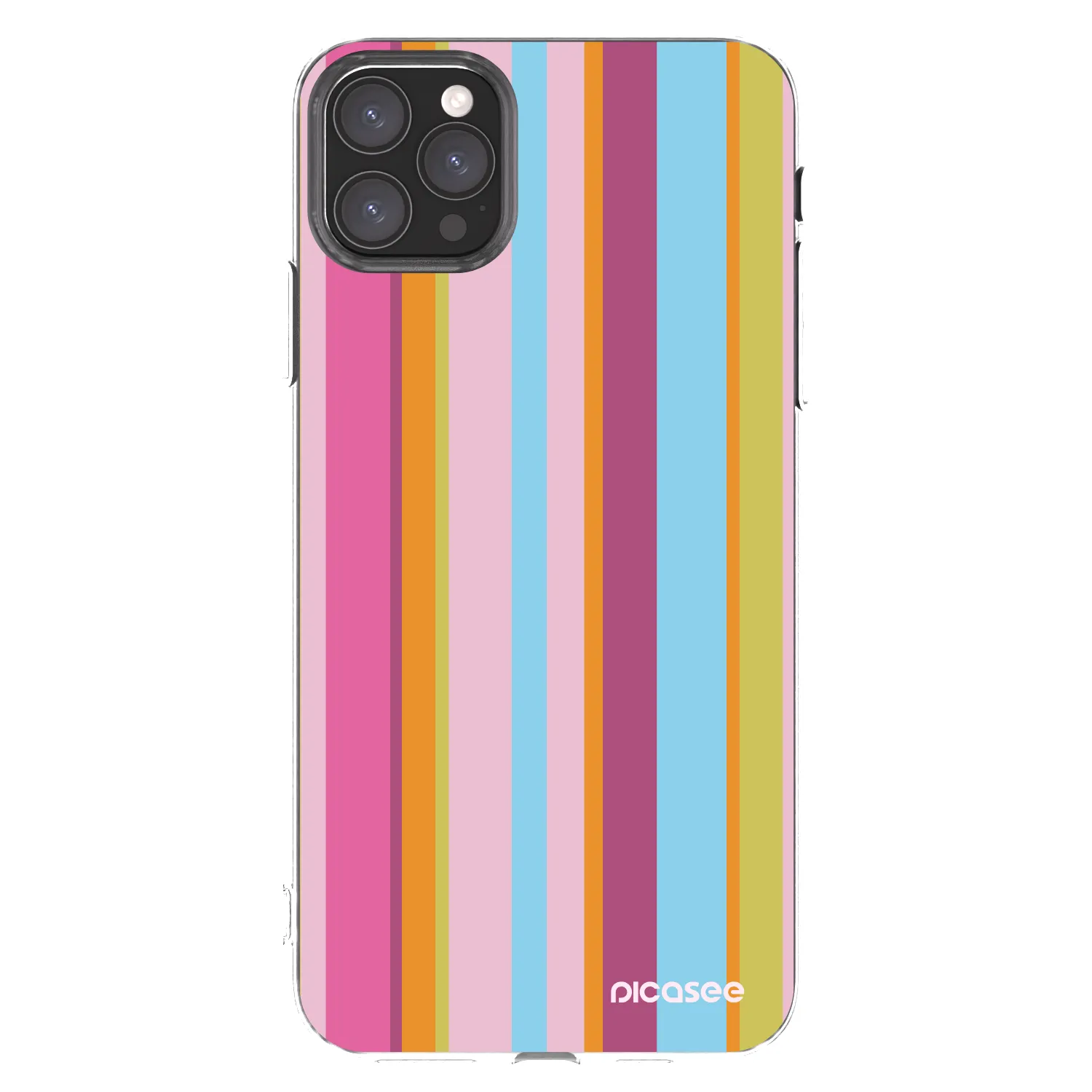 Picasee silikónový prehľadný obal pre Apple iPhone 11 Pro Max - Golden hour