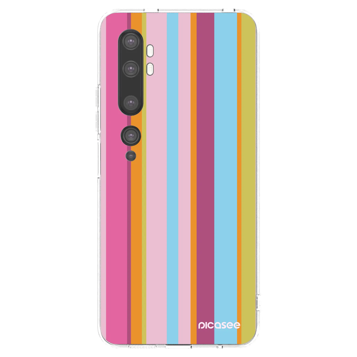 Picasee silikónový prehľadný obal pre Xiaomi Mi Note 10 (Pro) - Golden hour