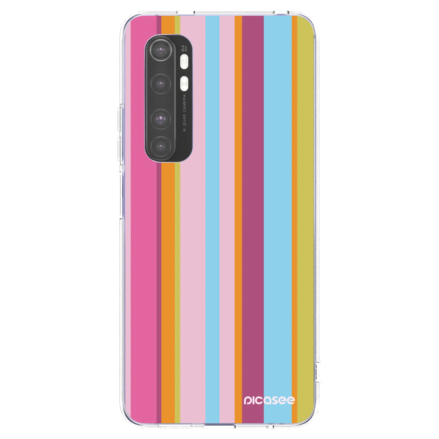 Picasee silikónový prehľadný obal pre Xiaomi Mi Note 10 Lite - Golden hour