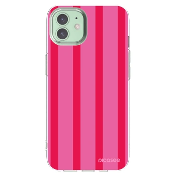Picasee silikónový prehľadný obal pre Apple iPhone 12 Pro - Hot tropic