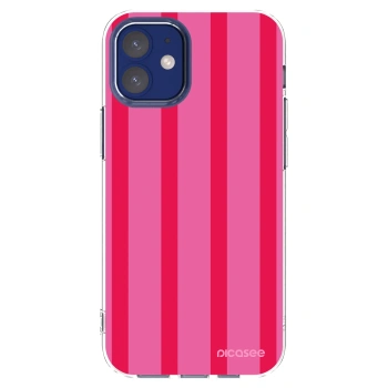Picasee silikónový prehľadný obal pre Apple iPhone 12 mini - Hot tropic