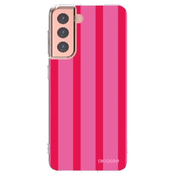 Picasee silikónový prehľadný obal pre Samsung Galaxy S21 5G G991B - Hot tropic