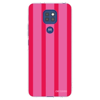 Picasee silikónový prehľadný obal pre Motorola Moto G9 Play - Hot tropic