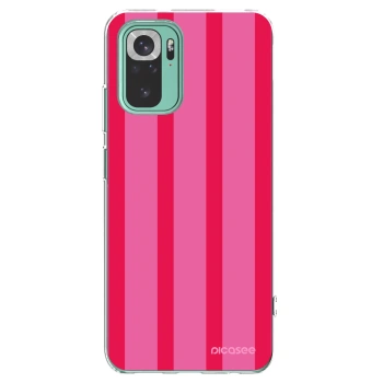 Picasee silikónový prehľadný obal pre Xiaomi Redmi Note 10 Pro - Hot tropic