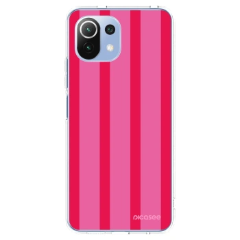 Picasee silikónový prehľadný obal pre Xiaomi Mi 11 Lite - Hot tropic