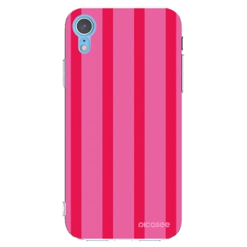 Picasee silikónový prehľadný obal pre Apple iPhone XR - Hot tropic